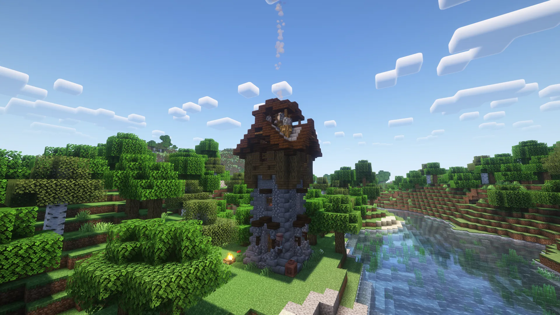 Forest Watchtower, Моды, Minecraft