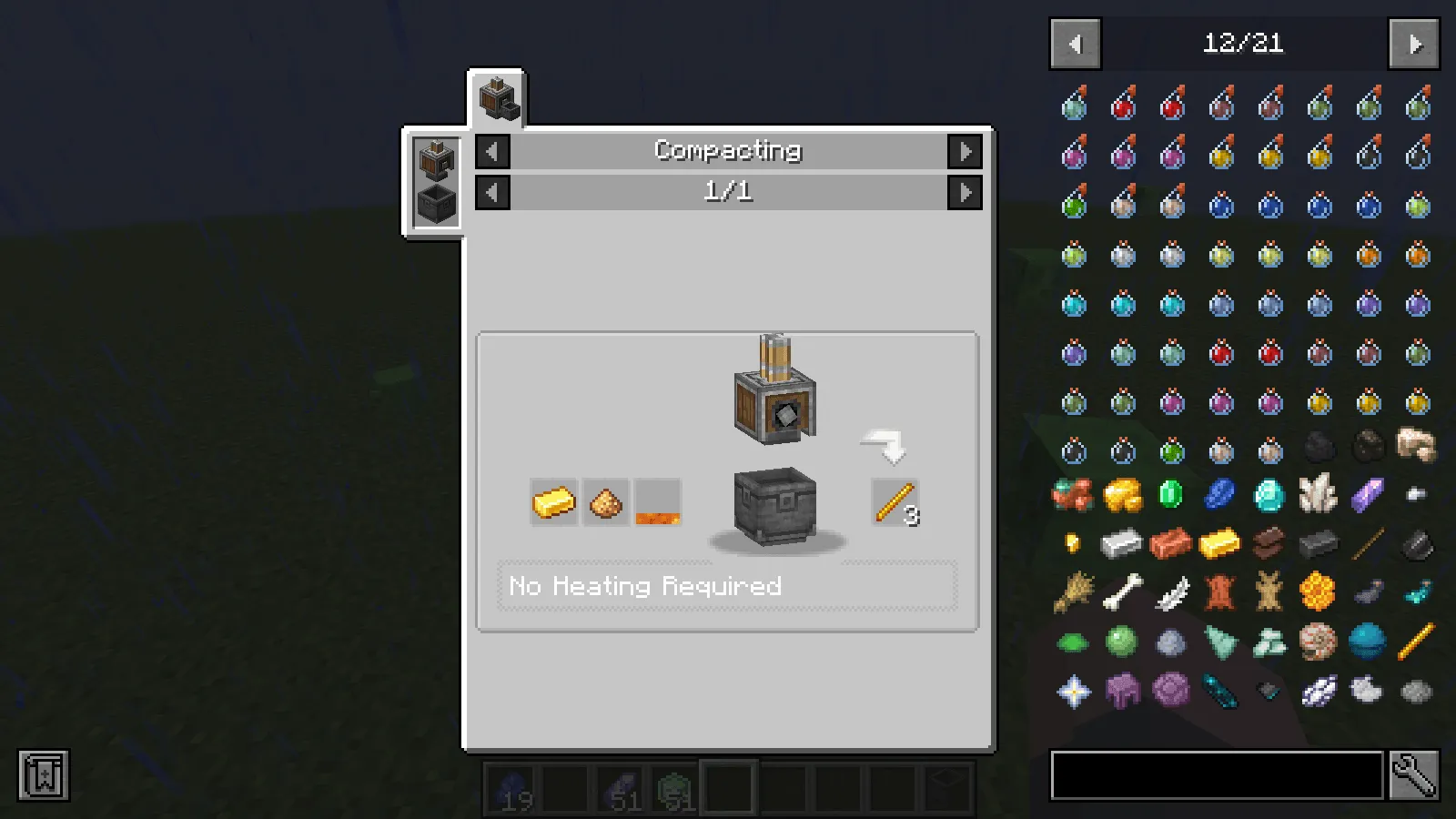 Create MMA, Моды, Minecraft