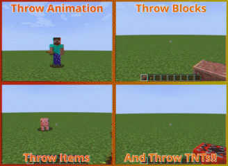 Throwability, Моды, Minecraft