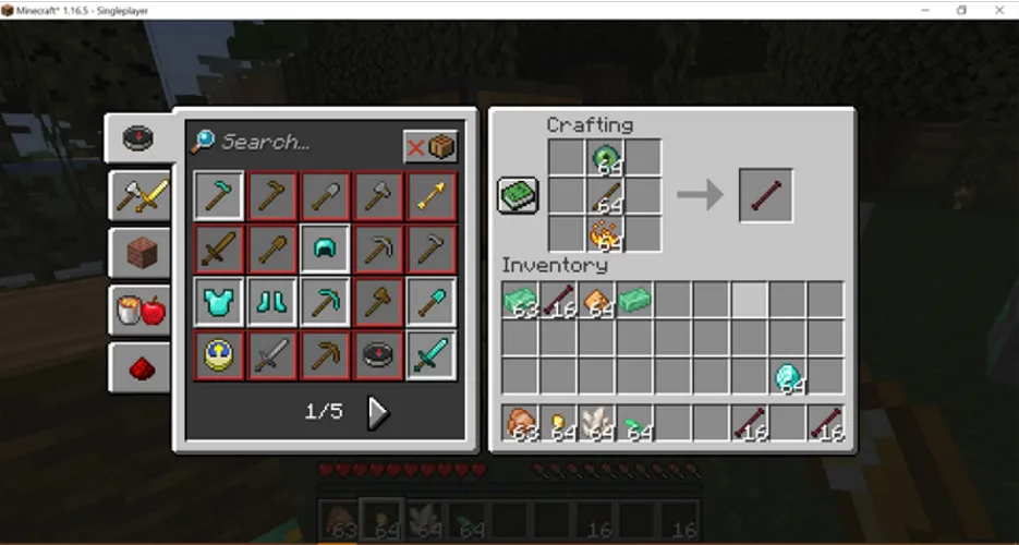 Akuntite, Моды, Minecraft