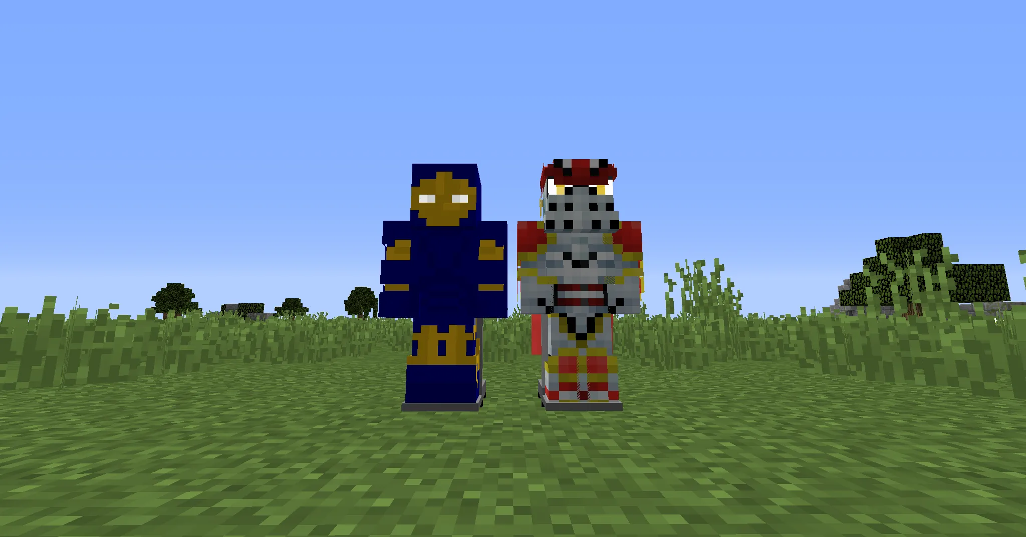 CZeta's Heroes Pack (Lucraft/Heroes Expansion Addon) — скриншот 2 (Кастомизации, Minecraft)