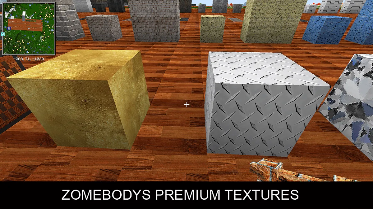 ZOMEBODYS Premium Textures — скриншот 2 (Текстуры, Minecraft)