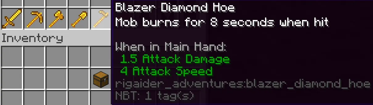 Rigaider Adventures, Моды, Minecraft