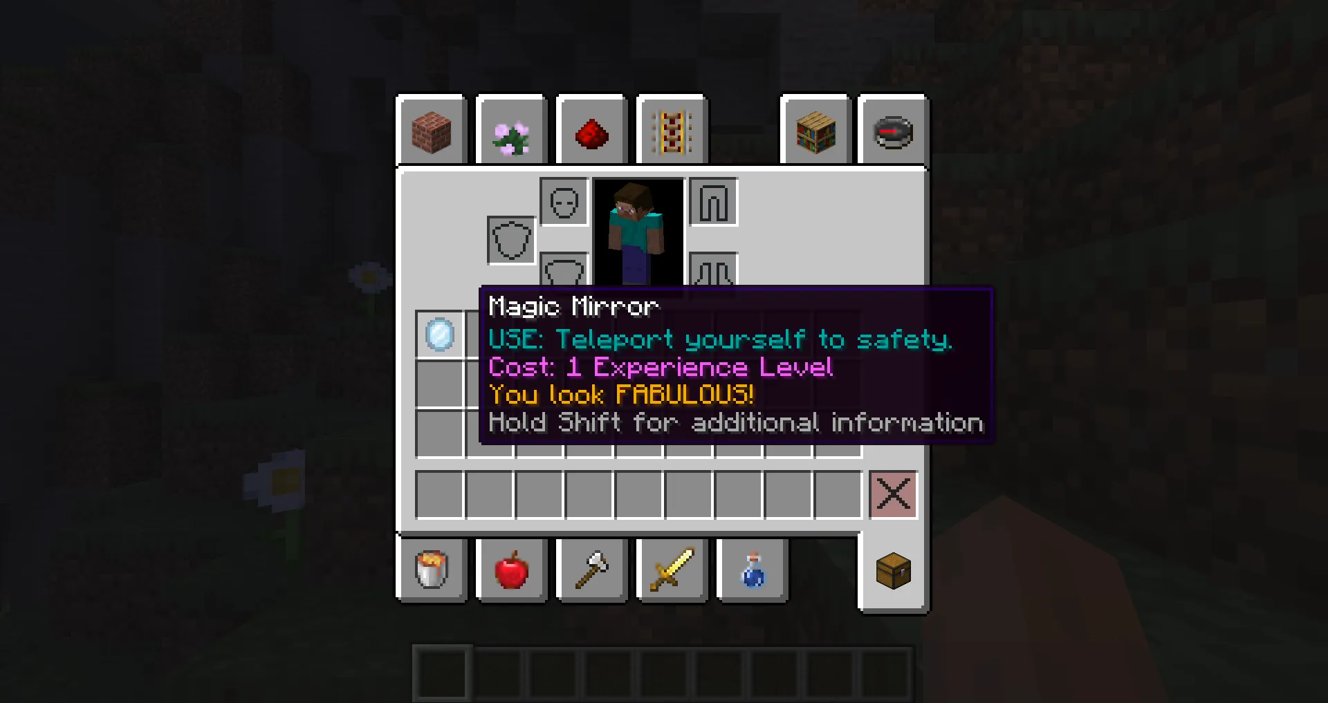 Colds: Magic Mirror  — скриншот 2 (Моды, Minecraft)