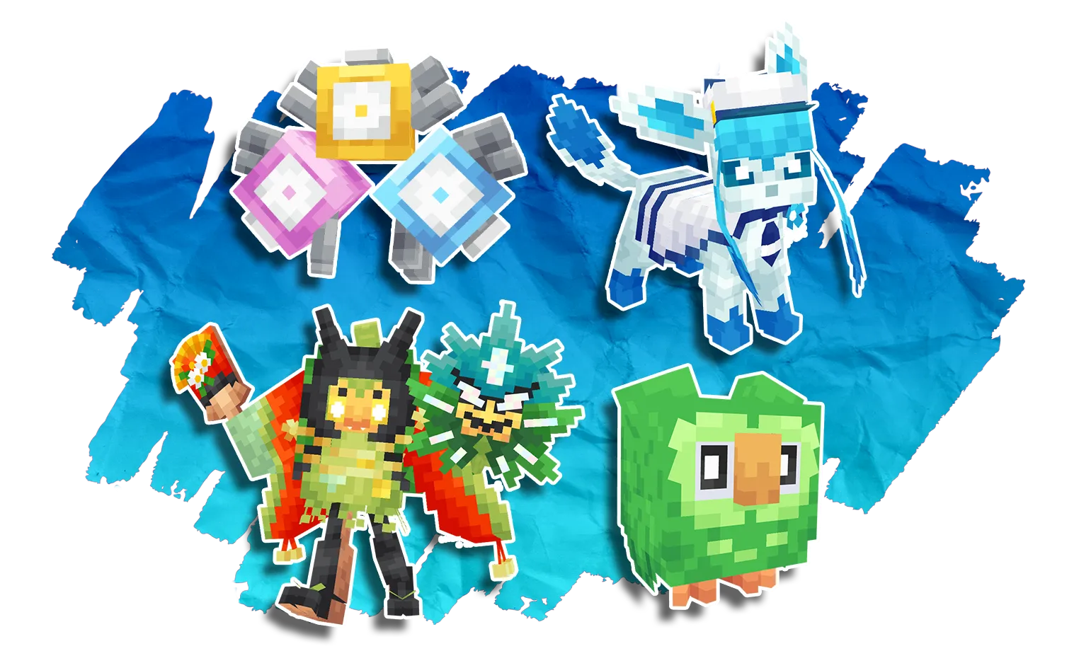 Poké Costume [cobblemon], Дата-паки, Minecraft