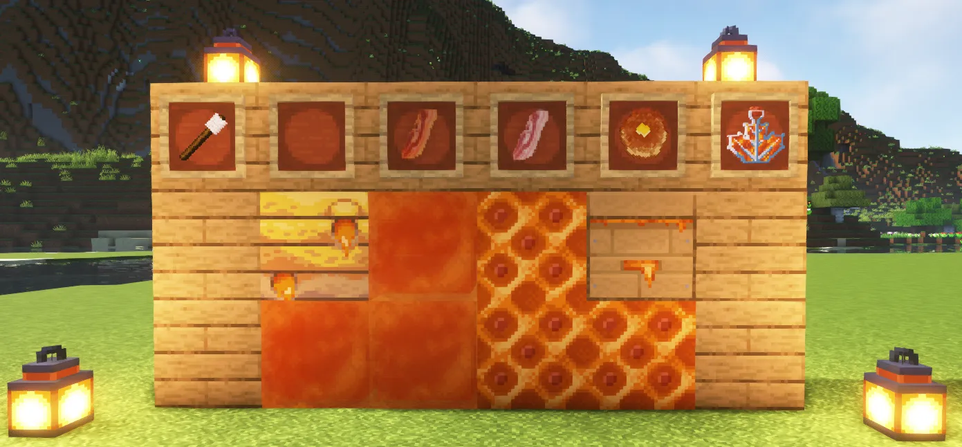 The Canadian Pack, Текстуры, Minecraft