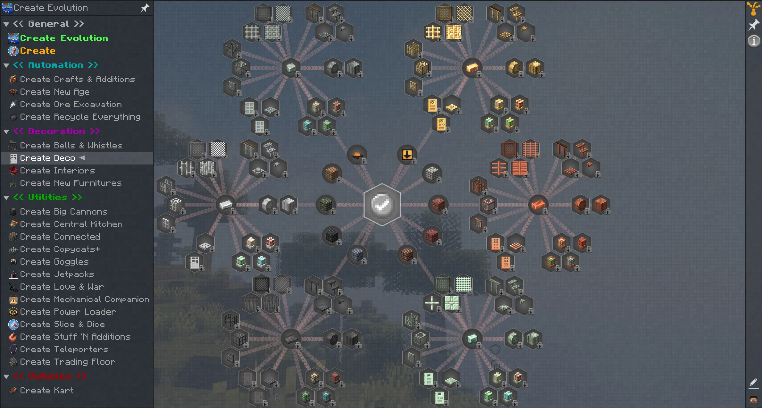 Create Evolution - With Create 6.0 and Quests! | +35 Create Addons, Модпаки, Minecraft