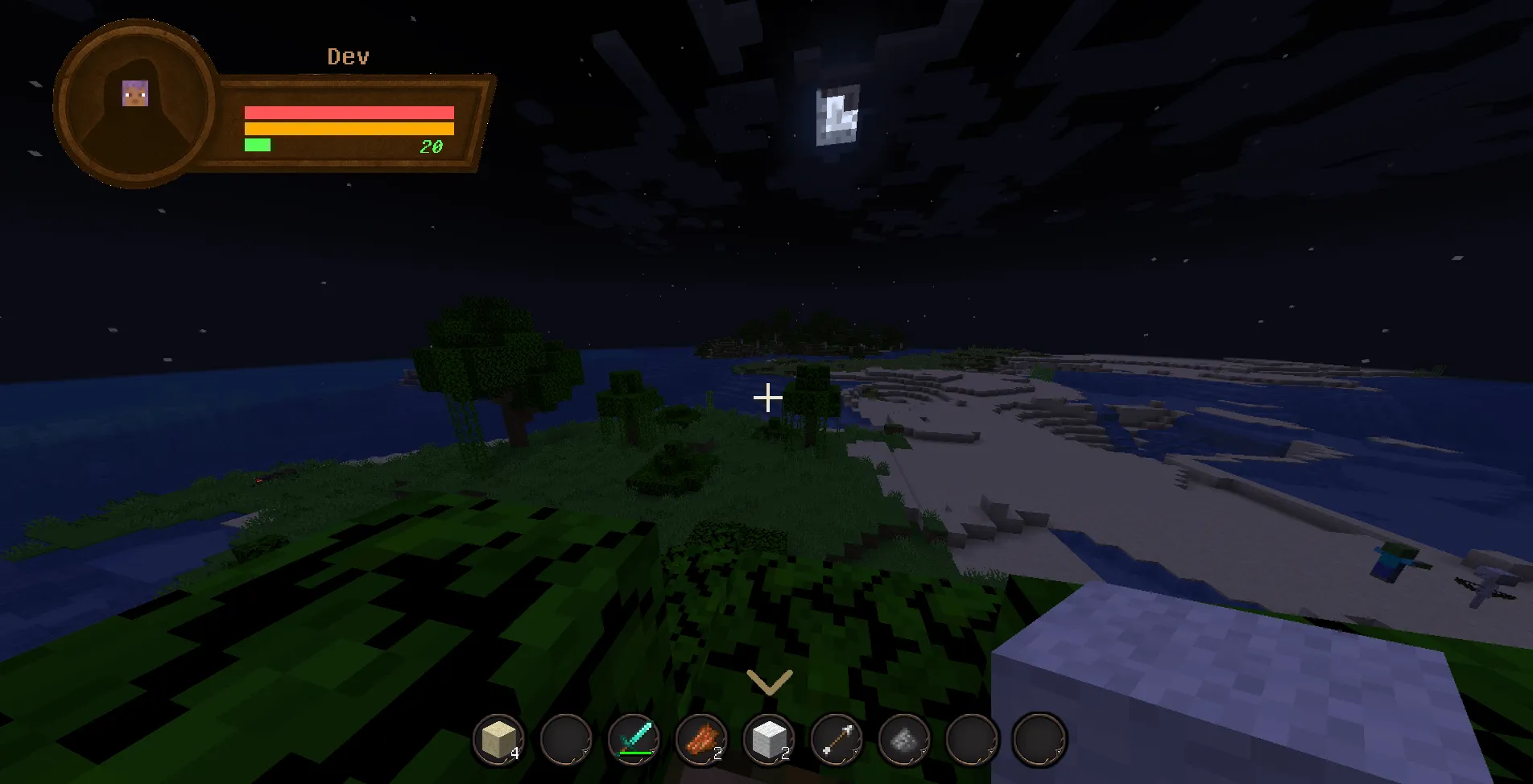 DAHUD - Medieval RPG HUD — скриншот 2 (Моды, Minecraft)