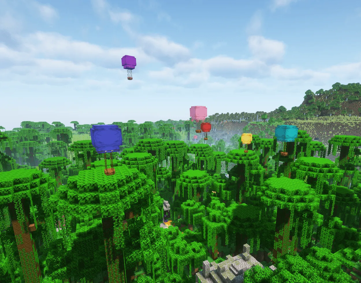 Average Hot Air Balloons, Моды, Minecraft