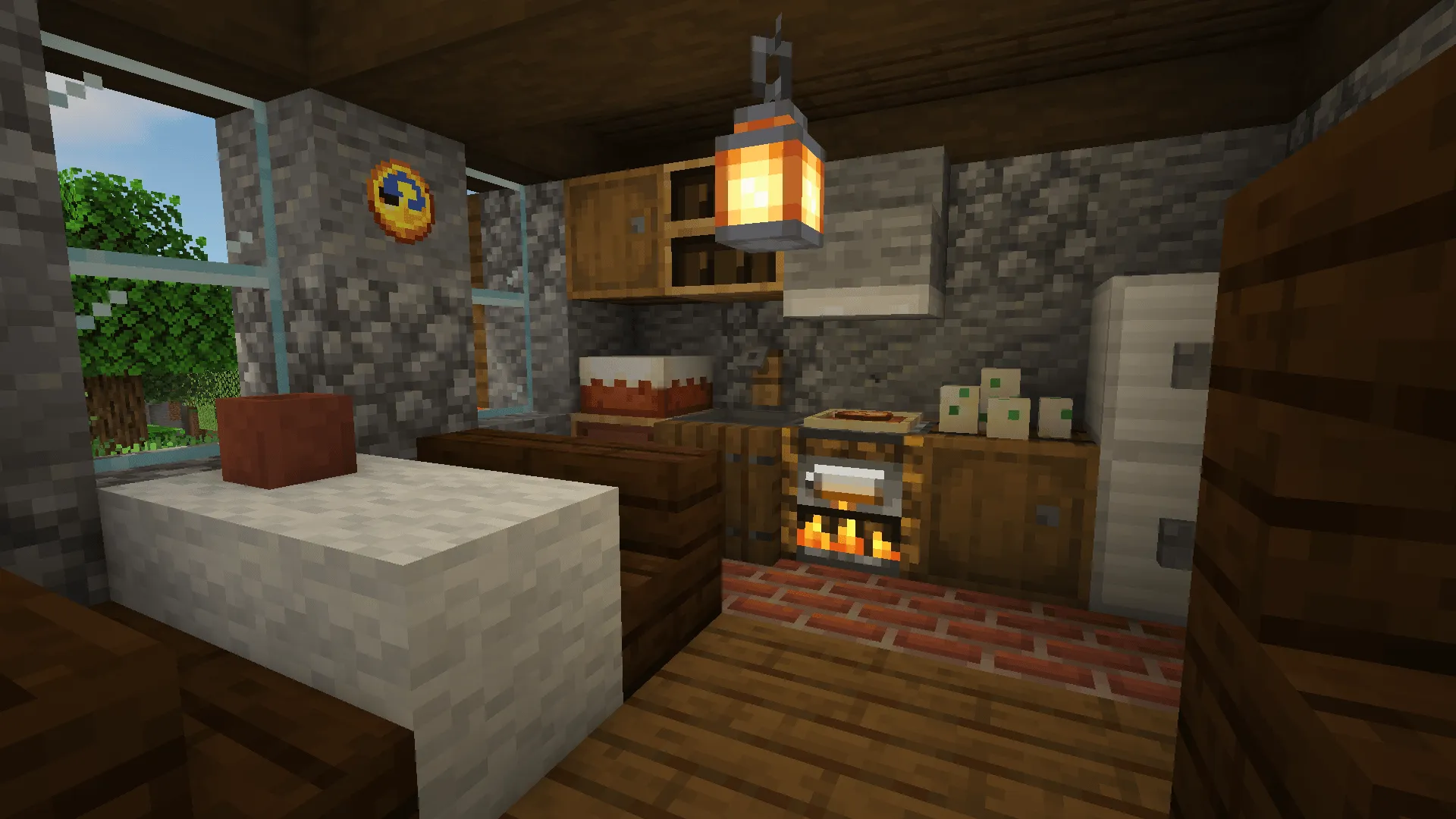 Half-Timbered House #2, Карты, Minecraft