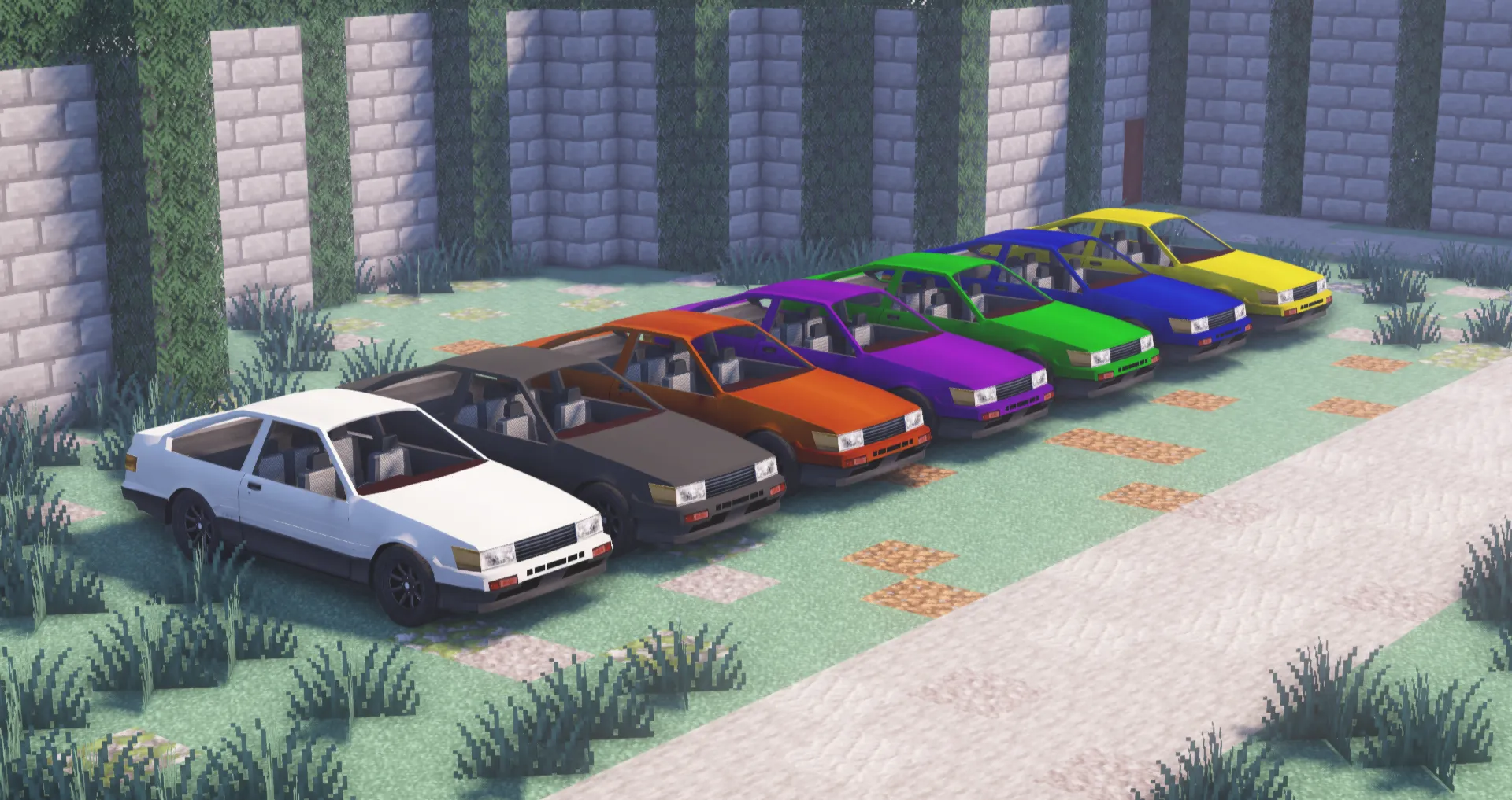 JDM cars — скриншот 8 (Моды, Minecraft)