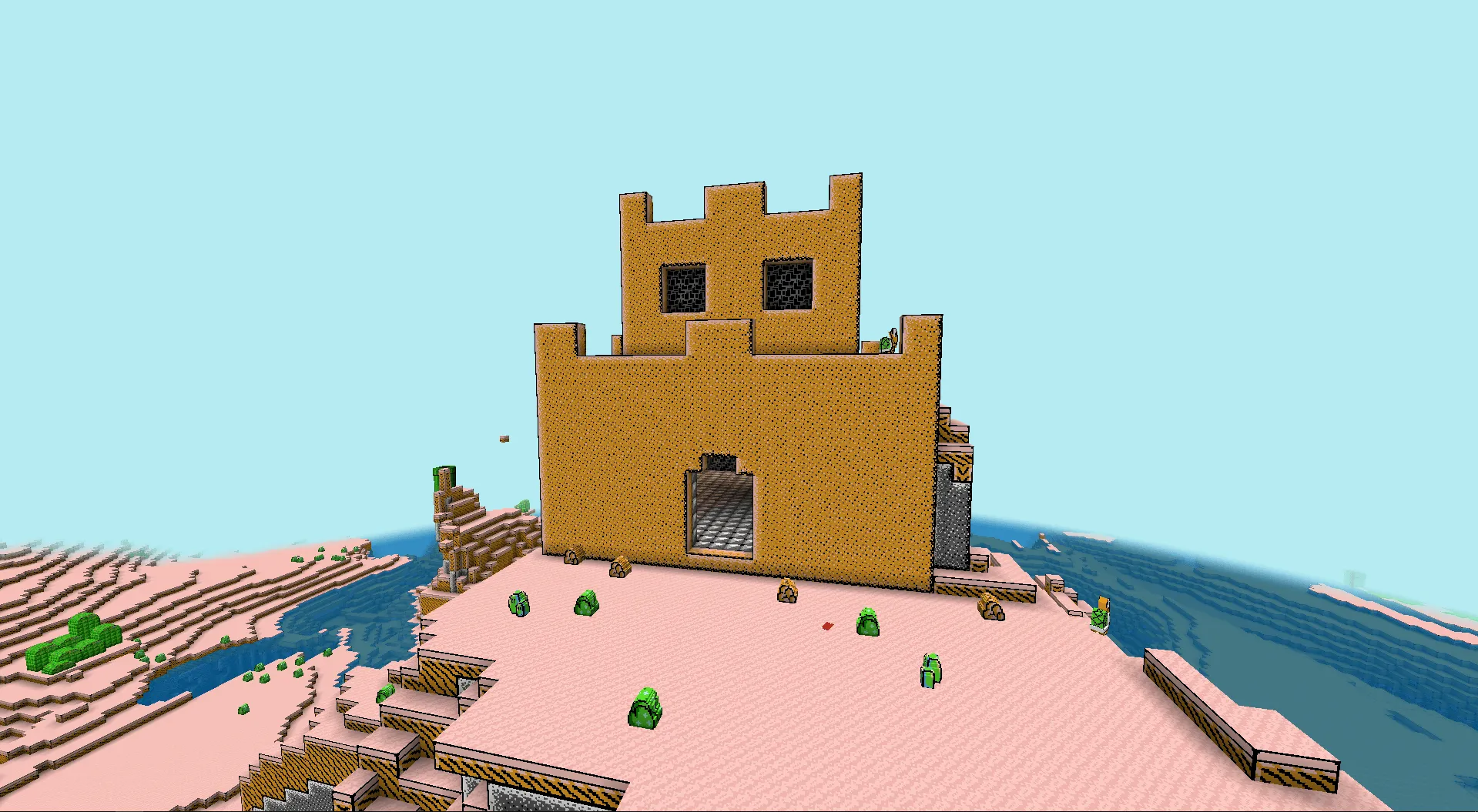 Retro Mario Worlds, Моды, Minecraft