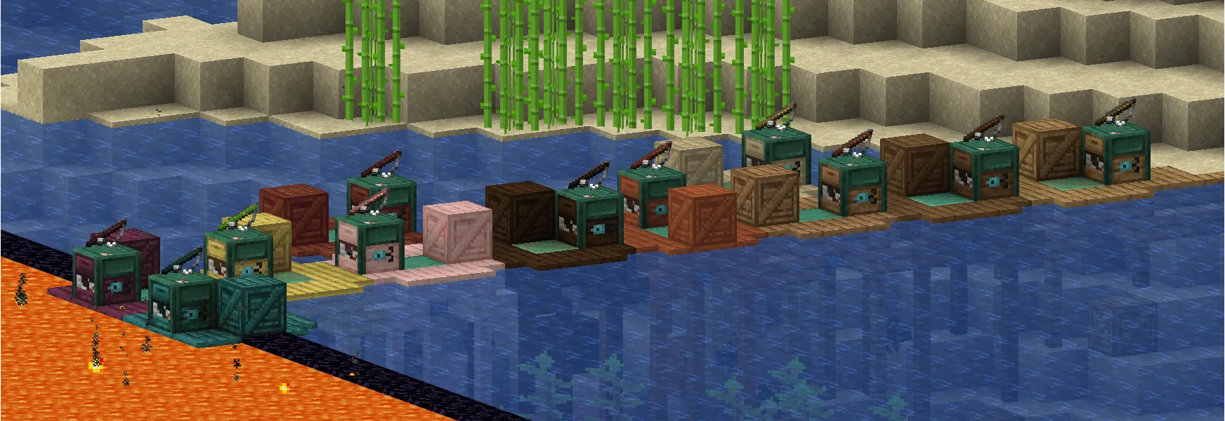More (Tide) Angler's Variants — скриншот 1 (Моды, Minecraft)