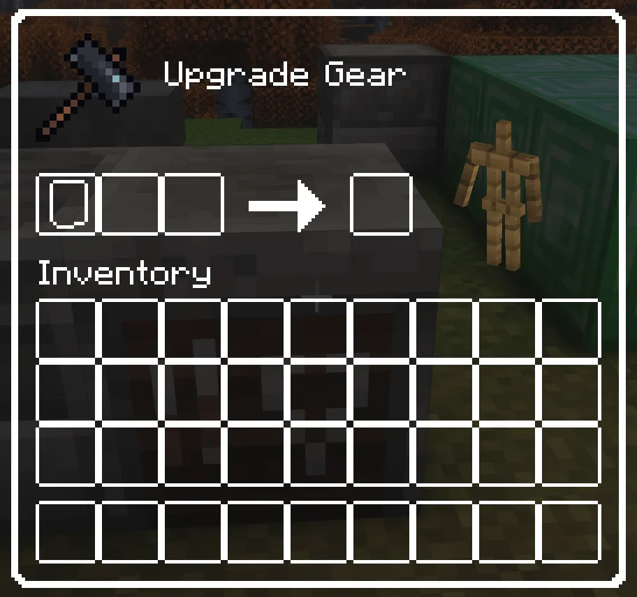 White border and transparent GUI and HUB — скриншот 19 (Текстуры, Minecraft)