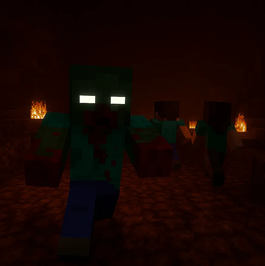 Killer Zombie Manhunt , Моды, Minecraft