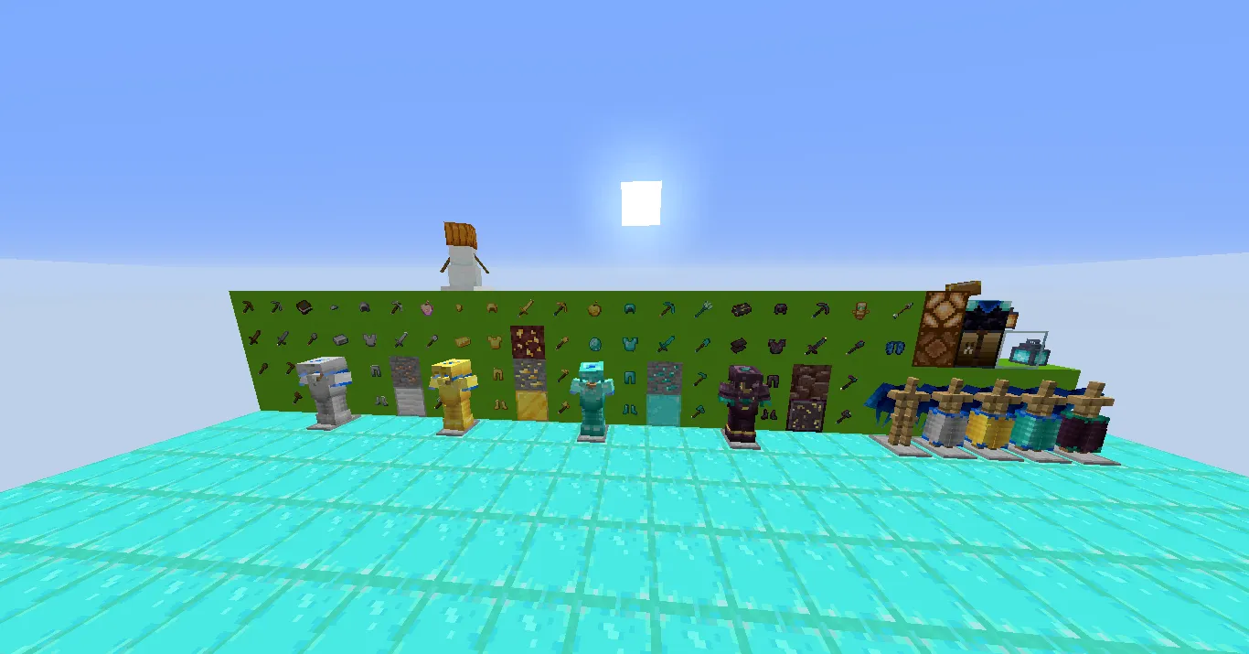 Armor and ores rework® — скриншот 3 (Текстуры, Minecraft)