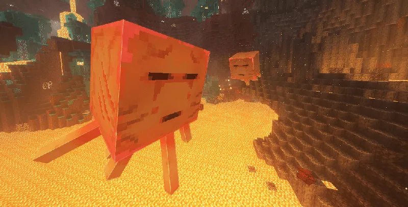 NOT SO HAPPY GHASTS: Vanilla Style — скриншот 1 (Текстуры, Minecraft)