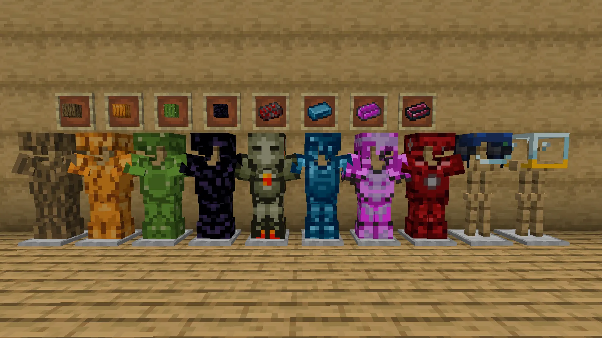 TerrariaMine, Моды, Minecraft