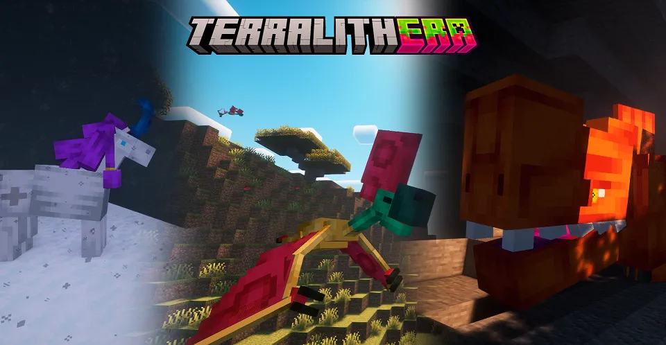 TERRALITH:ERA — скриншот 1 (Моды, Minecraft)