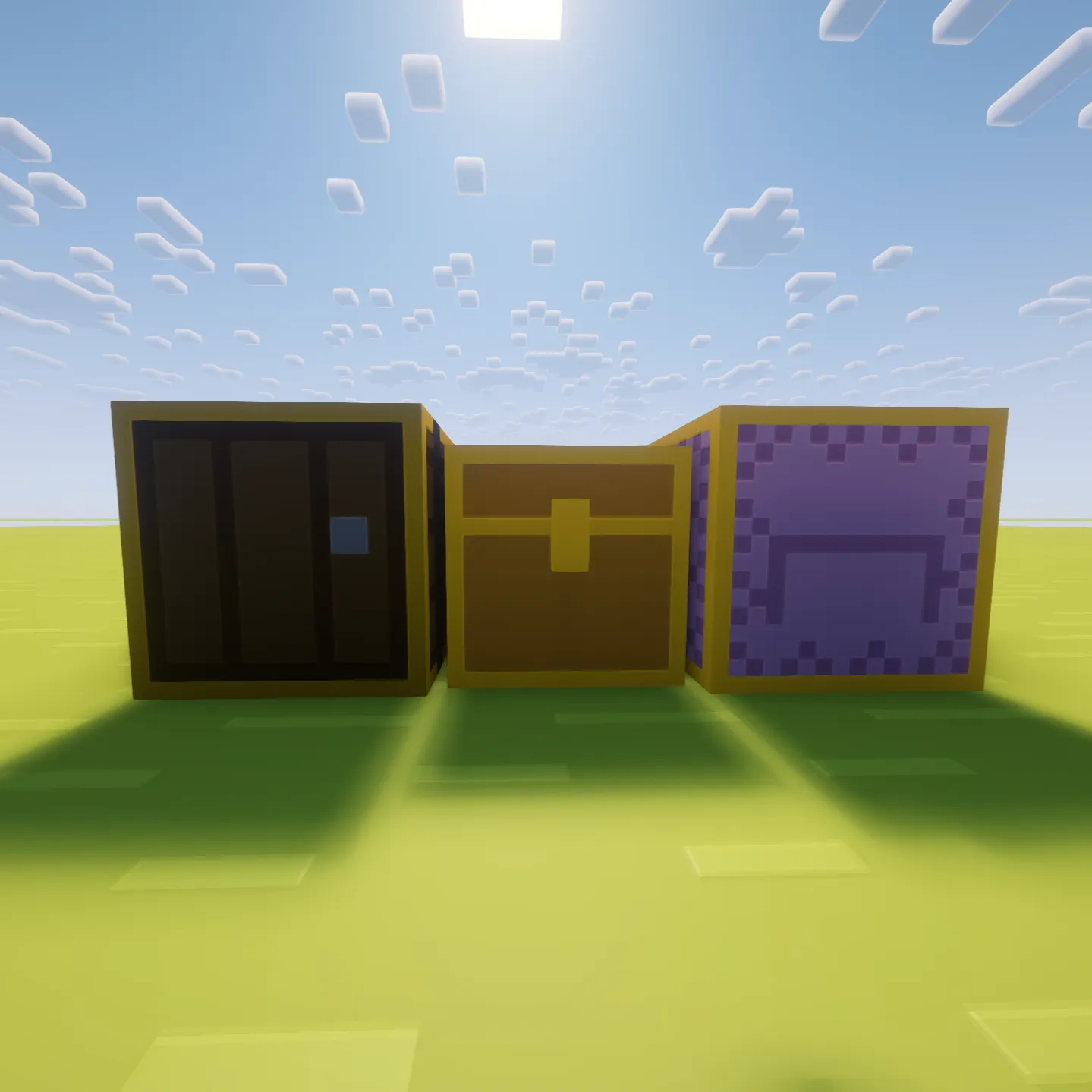 Bare Bones - Lootr, Текстуры, Minecraft