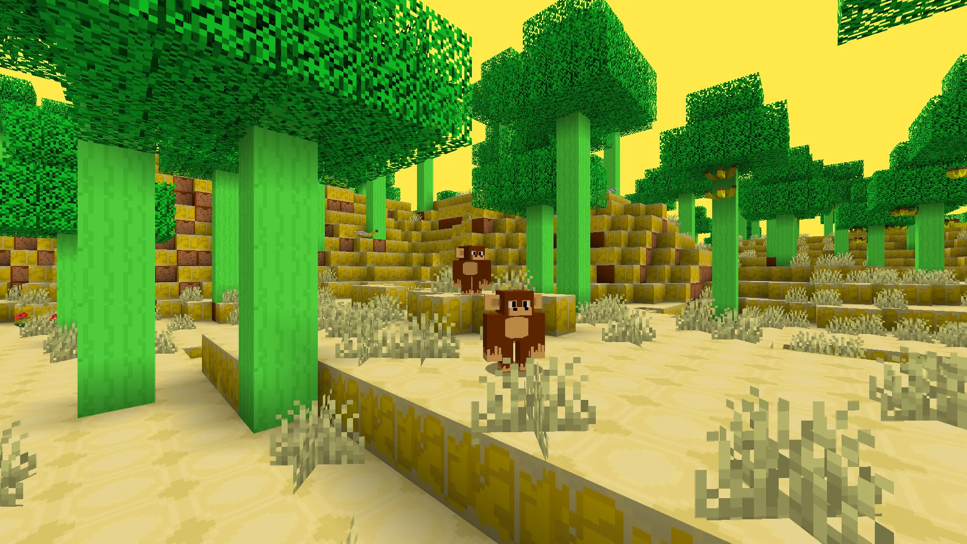 MC Goes Bananas — скриншот 2 (Моды, Minecraft)