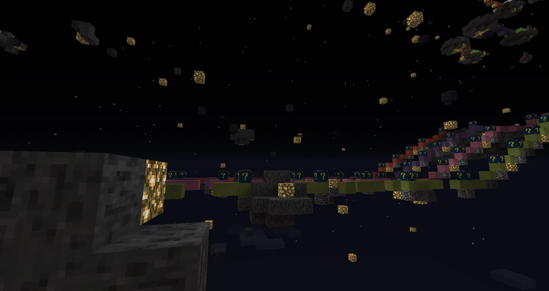 The Luckiest Block - Lucky Block Race Map, Карты, Minecraft