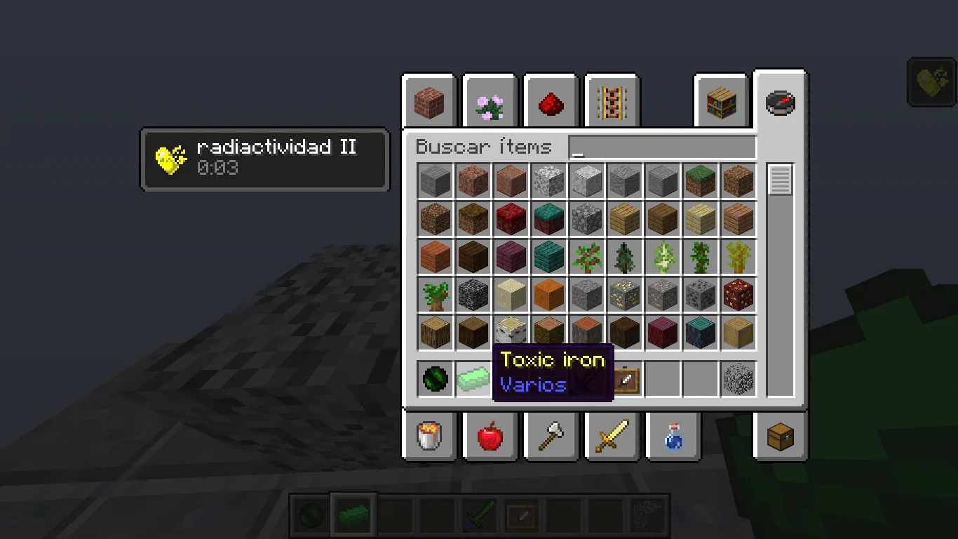  vibranium ingot and radiactive misterys S.A, Моды, Minecraft