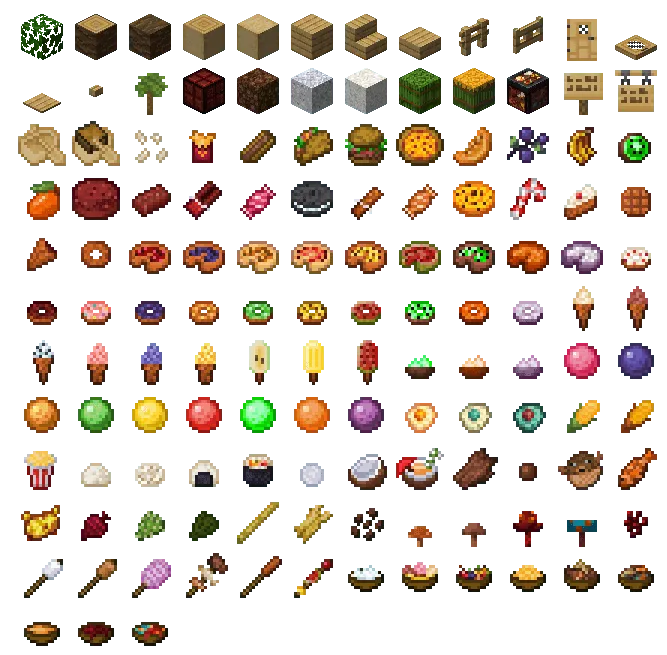 MoreFoodToGo, Моды, Minecraft