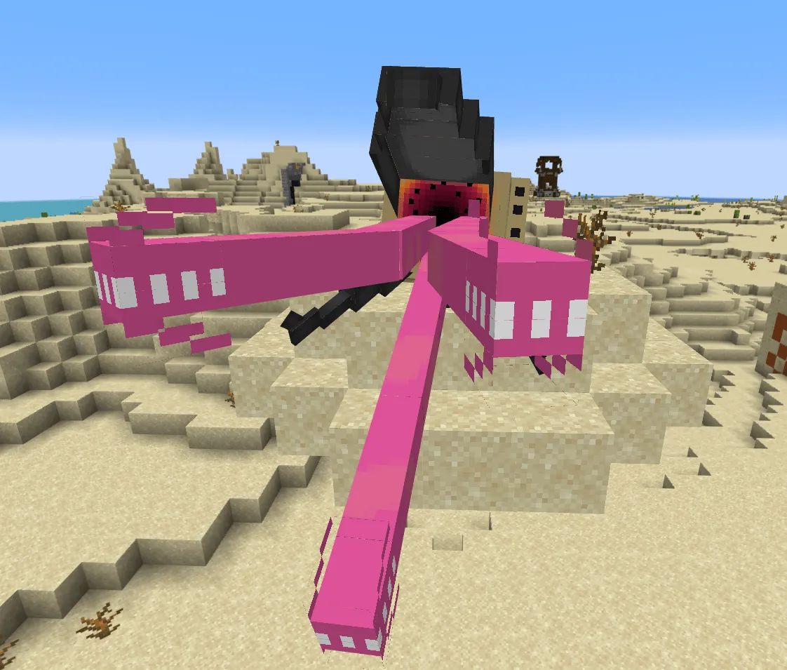 Tremors: Graboids and more — скриншот 3 (Моды, Minecraft)