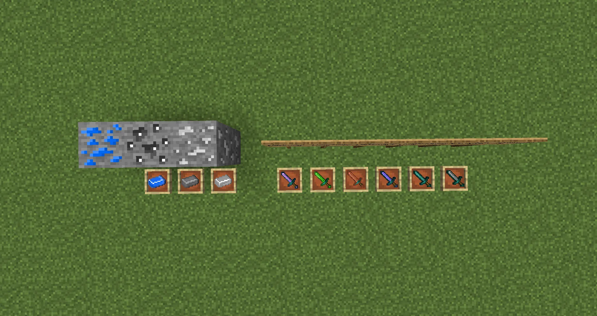 WOI (Weapons, Ores, Items), Моды, Minecraft