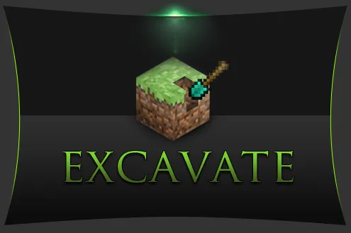 Excavate — скриншот 1 (Плагины, Minecraft)