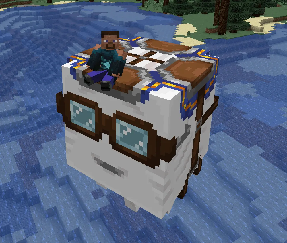 Better Ghast Harness, Текстуры, Minecraft