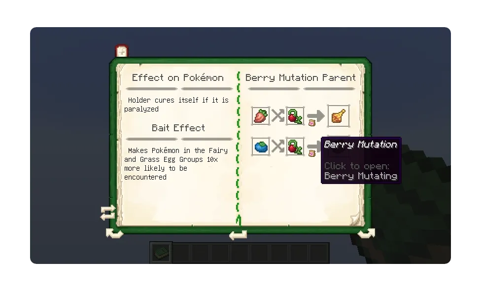 Cobblemon Knowlogy, Моды, Minecraft