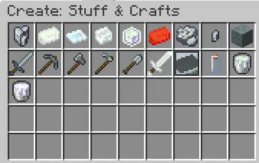 Create: Stuff & Crafts, Моды, Minecraft