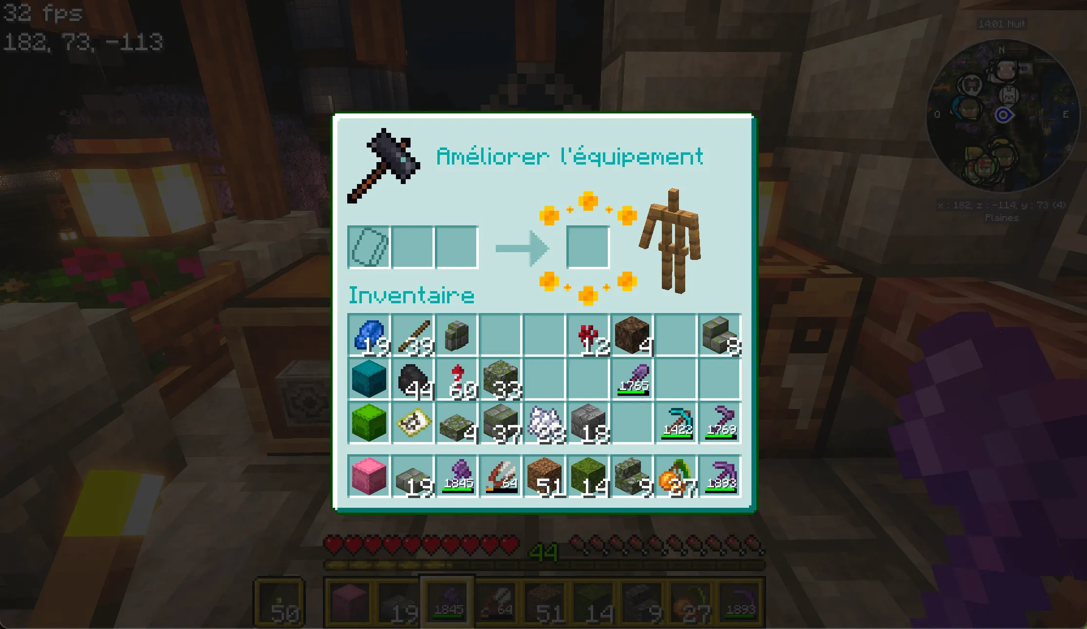 Wildflowers GUI, Текстуры, Minecraft
