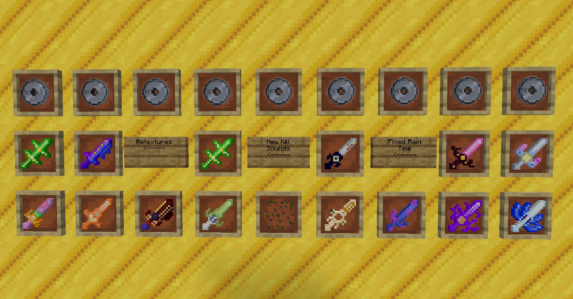 [Spoduo] Jojo's Stand Swords — скриншот 8 (Моды, Minecraft)