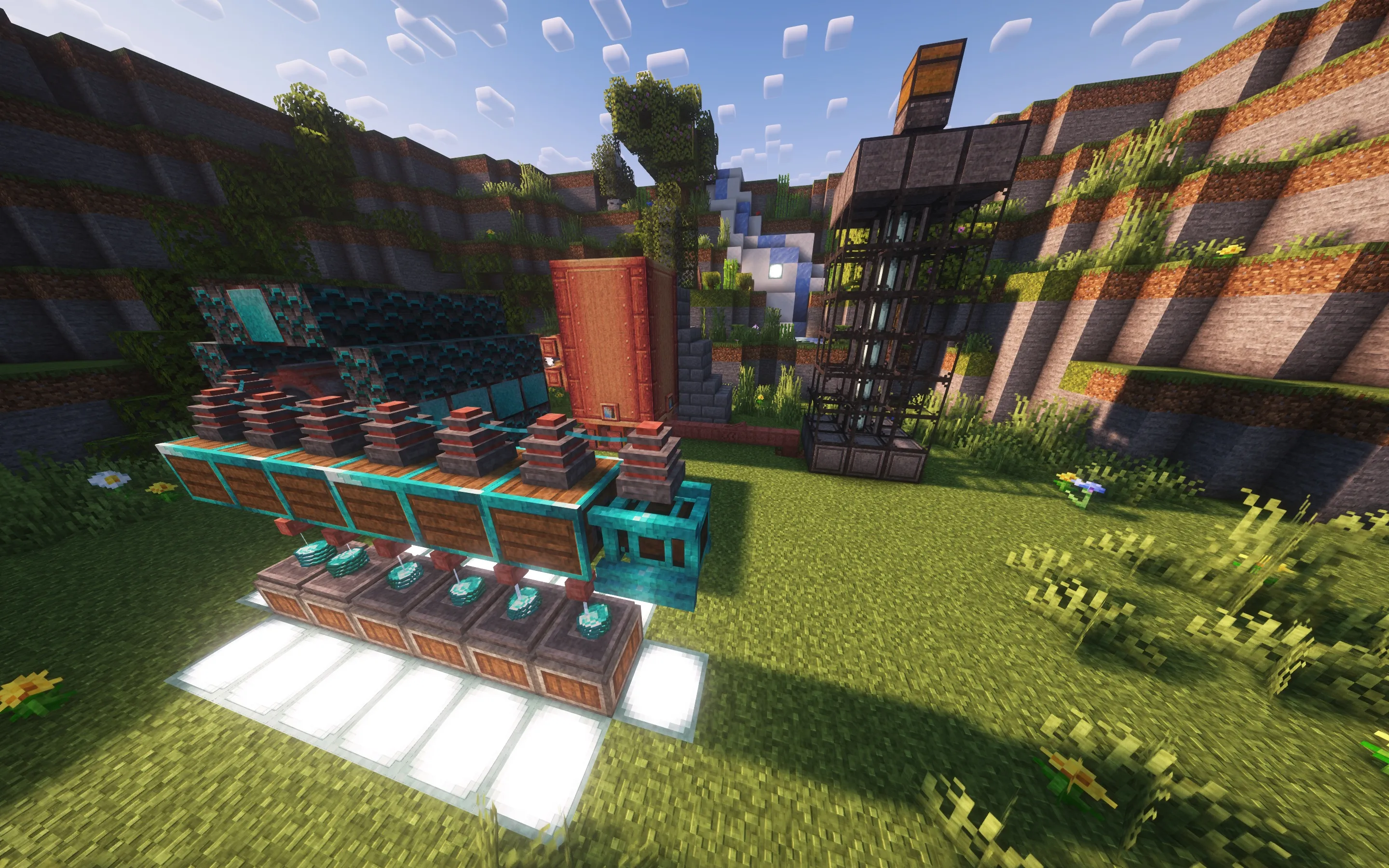 Create Expansion [FORGE] - Bigger Create+ | 6.0 UPDATE! — скриншот 1 (Модпаки, Minecraft)