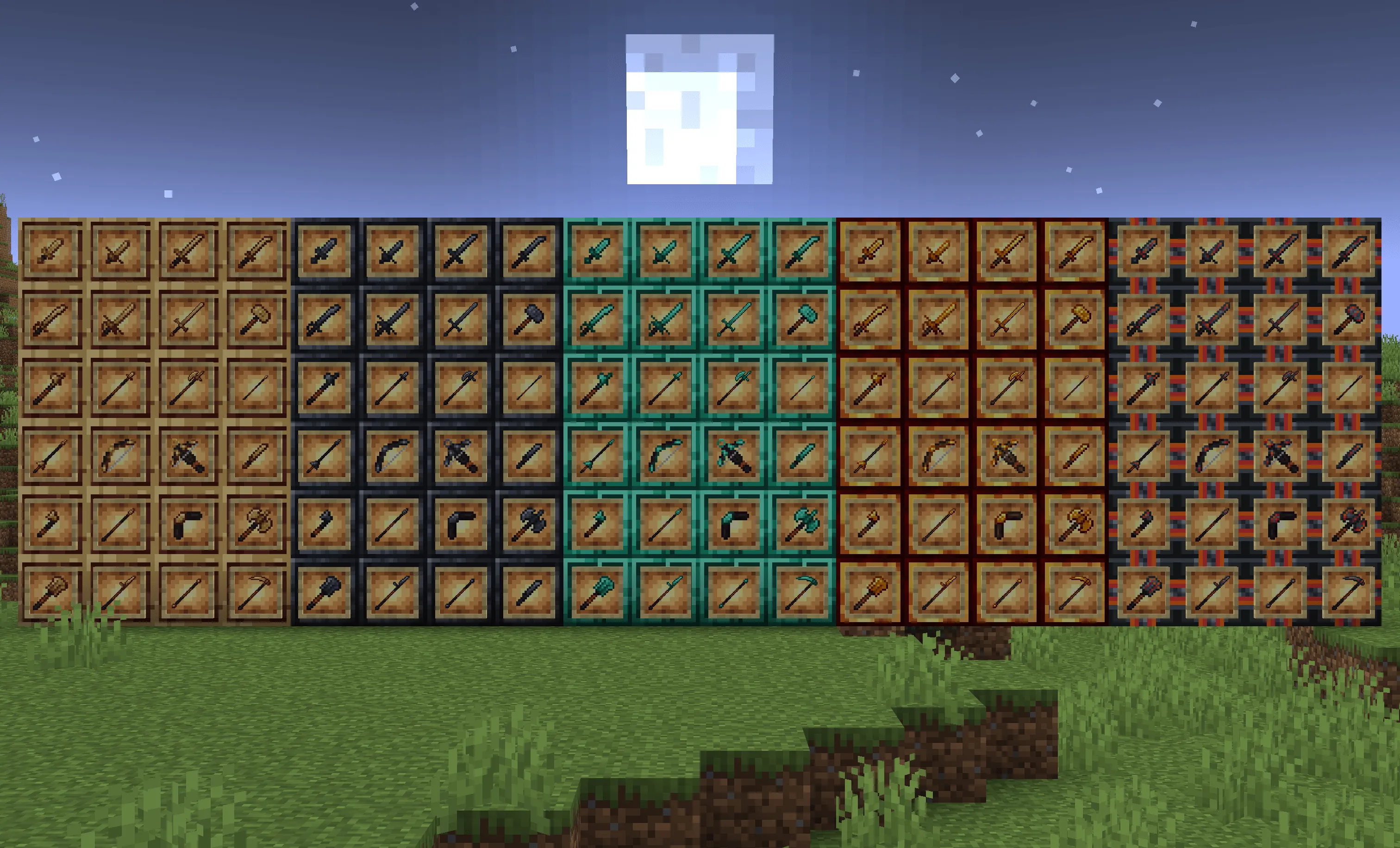 Spartan Weaponry: Cataclysm, Моды, Minecraft