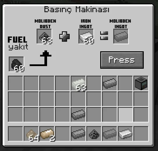 PainMod, Моды, Minecraft