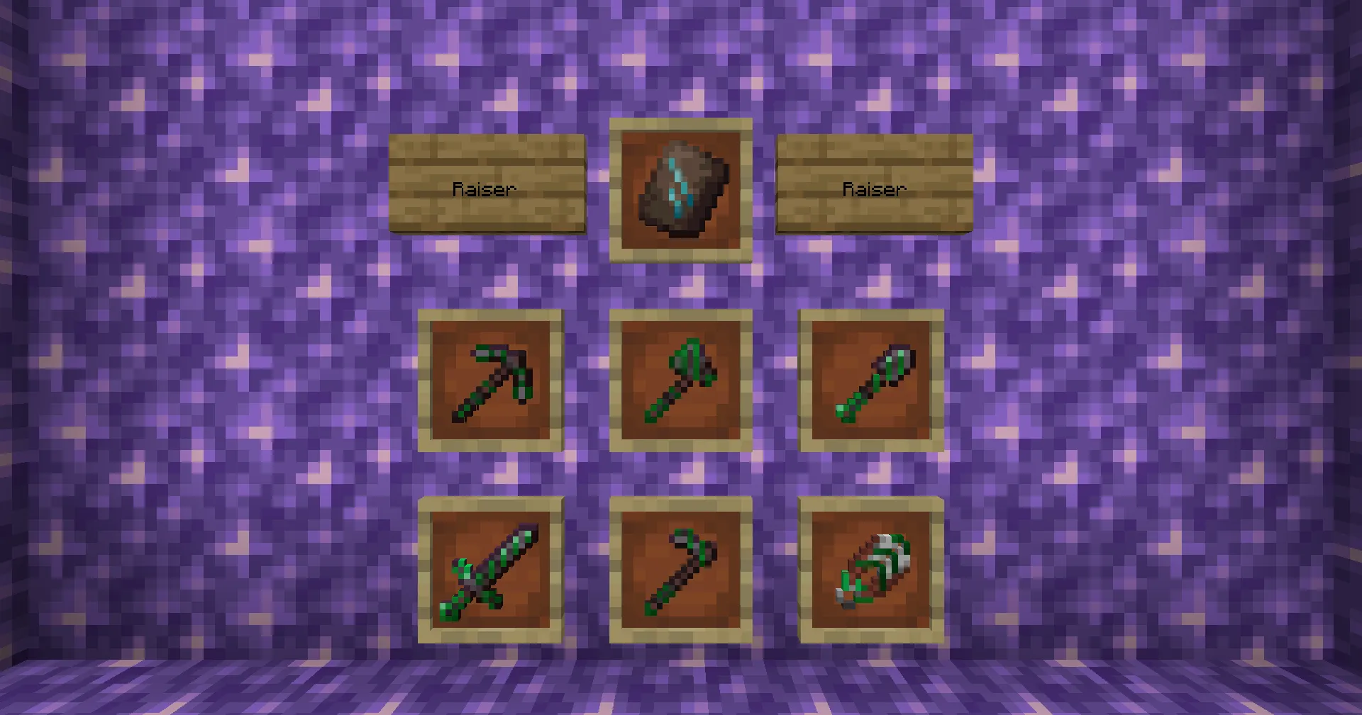 Trims on Tools, Моды, Minecraft