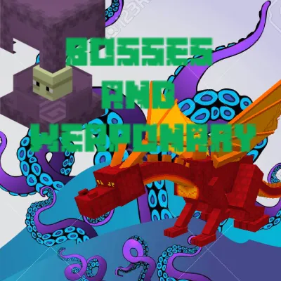 simple bosses and weapons