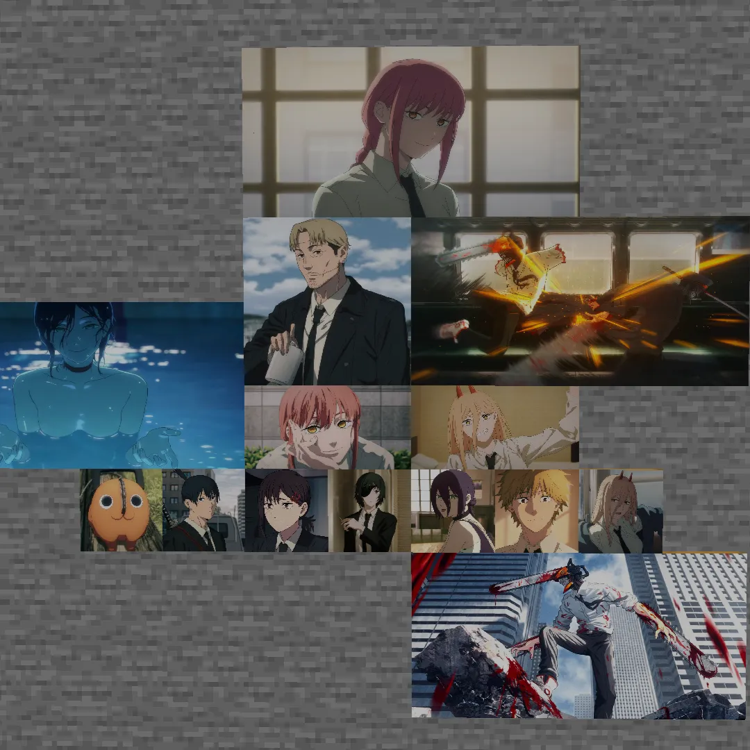 Chainsaw Man Paintings