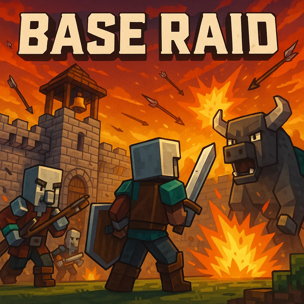 Base Raid (Ominous Bottle Backport and Custom Pillager Patrols)