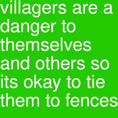Leashable Villagers (Again)