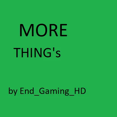 More Thing's