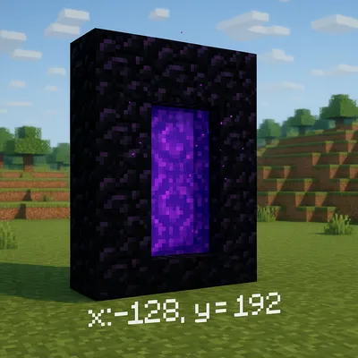 Nether Portal Coordinate Scale