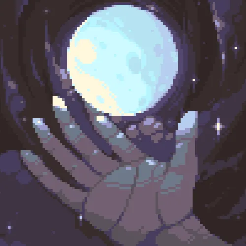 Handheld Moon - (with flashlight)