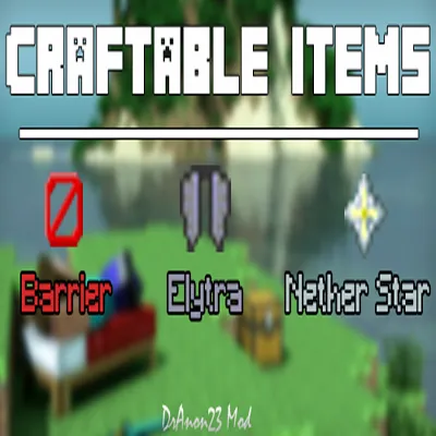 Craft-able Items Mod