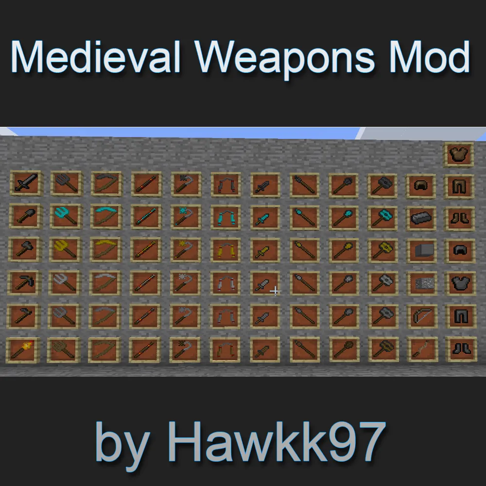 Medieval Weapons and Tools Mod
