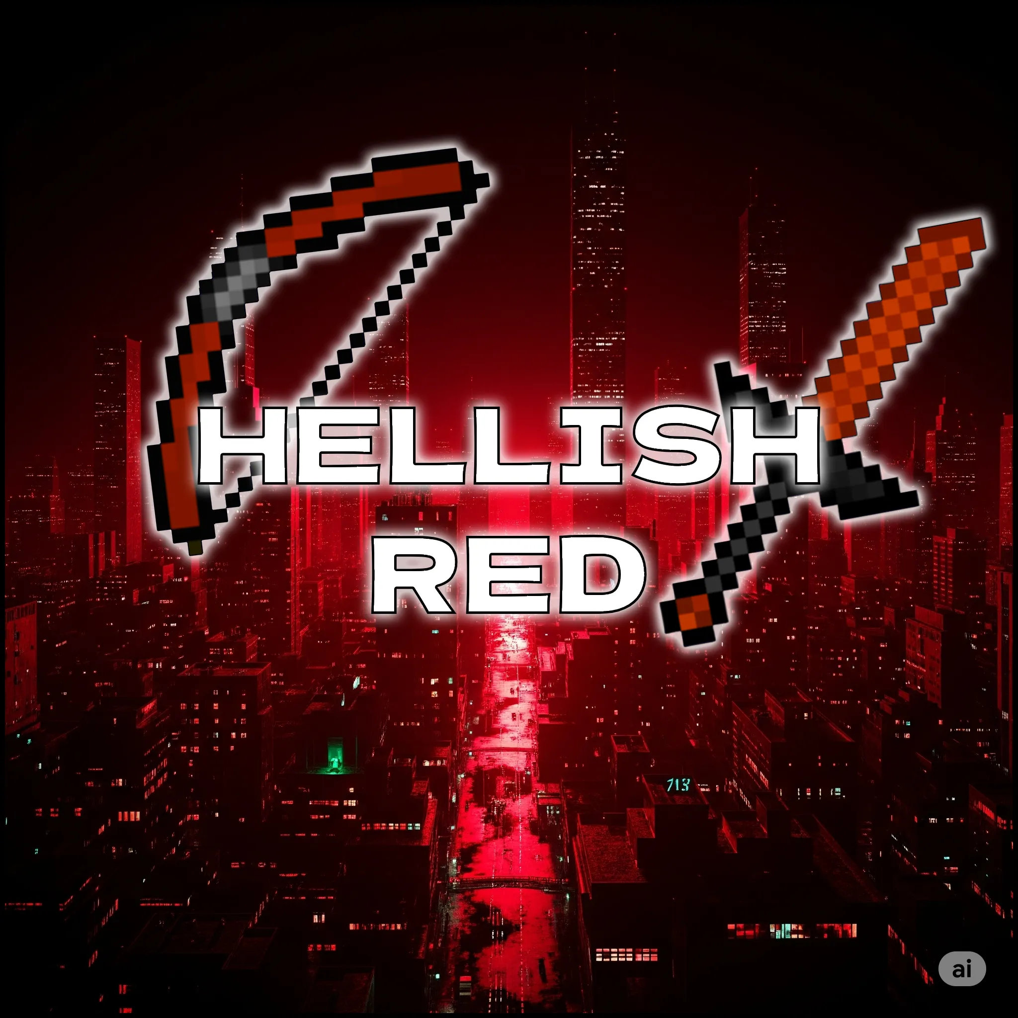 Hellish Red 32x PVP pack